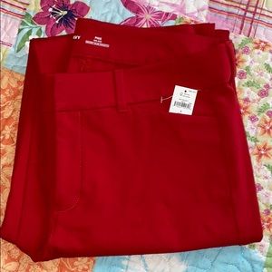 Old Navy Red Pixie Pants